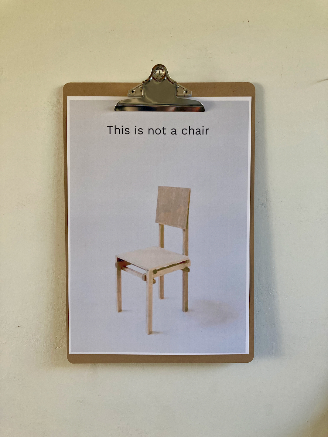 This is Not a Chair